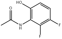 Acetamide,  N-(2,3-difluoro-6-hydroxyphenyl)- 化学構造式