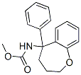 methyl N-(6-phenyl-2-oxabicyclo[5.4.0]undeca-7,9,11-trien-6-yl)carbama te Struktur