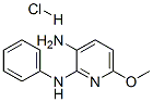 6-methoxy-N2-phenylpyridine-2,3-diamine monohydrochloride Struktur