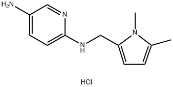 N2-[(1,5-dimethyl-1H-pyrrol-2-yl)methyl]pyridine-2,5-diamine dihydrochloride Structure
