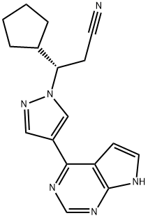 S-Ruxolitinib (INCB018424) Struktur