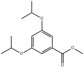 METHYL 3,5-DIISOPROPYLOXYBENZOATE Struktur