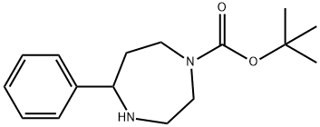 TETRT-BUTYL5-PHENYL-1,4-DIAZEPANE-1-CARBOXYLATE,941712-23-8,结构式