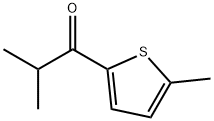 イソプロピル(5-メチル-2-チエニル)ケトン 化学構造式