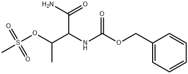 벤질[1-(아미노카르보닐)-2-[(메틸술포닐)옥시]프로필]카르바메이트