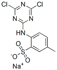 sodium 4-[(4,6-dichloro-1,3,5-triazin-2-yl)amino]toluene-3-sulphonate,94199-98-1,结构式