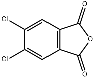4,5-ジクロロフタル酸 無水物 化学構造式