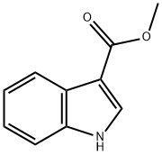 Methyl indole-3-carboxylate Struktur