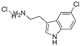 2-(5-Chloro-1H-indol-3-yl)ethanamine hydrochloride Structure