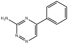 5-苯基-1,2,4-三嗪-3-胺 结构式