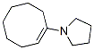 N-(1-CYCLOOCTEN-1-YL)PYRROLIDINE Structure