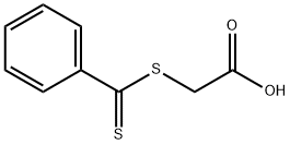 2-(Benzothioylthio)acetic acid Structure