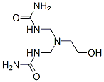 N,N''-[[(2-hydroxyethyl)imino]bis(methylene)]diurea Structure