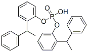 bis[o-(1-phenylethyl)phenyl] hydrogen phosphate|