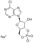 6-클로로퓨린리보사이드-3',5'-환형단일인산나트륨염