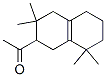 1-(1,2,3,4,5,6,7,8-octahydro-3,3,8,8-tetramethyl-2-naphthyl)ethan-1-one Struktur