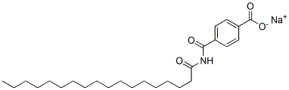 sodium 4-[[(1-oxooctadecyl)amino]carbonyl]benzoate,94201-82-8,结构式