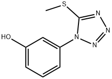 m-[5-(methylthio)-1H-tetrazol-1-yl]phenol|