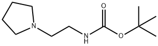 1-(2-N-BOC-氨乙基)吡咯烷, 942077-76-1, 结构式