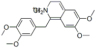 1-(3,4-dimethoxybenzyl)-2,3-dihydro-6,7-dimethoxyisoquinolinium chloride,94213-55-5,结构式