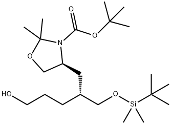 3-옥사졸리딘카르복실산,4-[(2R)-2-[[[(1,1-디메틸에틸)디메틸실릴]옥시]메틸]-5-히드록시펜틸]-2,2-디메틸-,1,1-디메틸에틸에스테르,(4S)-