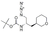 tert-butyl (S)-1-azido-3-((R)-tetrahydro-2H-pyran-3-yl)propan-2-ylcarbaMate|((S)-1-叠氮基-3 - ((R) - 四氢-2H-吡喃-3-基)丙-2-基)氨基甲酸叔丁酯