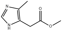 1H-Imidazole-5-acetic  acid,  4-methyl-,  methyl  ester,942204-94-6,结构式
