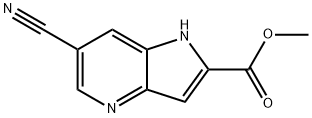 METHYL 6-CYANO-1H-PYRROLO-[3,2-B]PYRIDINE-2-CARBOXYLATE