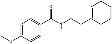 N-[2-(1-사이클로헥센-1-일)에틸]-4-메톡시벤즈아미드