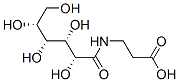 N-D-gluconoyl-beta-alanine Structure