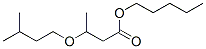 pentyl 3-(3-methylbutoxy)butyrate Struktur