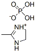 4,5-dihydro-2-methyl-1H-imidazolium dihydrogen phosphate Structure