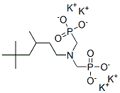[[(3,5,5-trimethylhexyl)imino]bis(methylene)]bisphosphonic acid, potassium salt Struktur