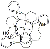 けい酸テトラキス(1-ベンゾイルシクロヘキシル) 化学構造式