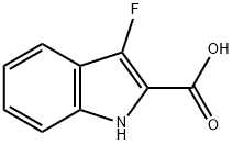 2-Carboxy-3-fluoro-1H-indole,942433-63-8,结构式