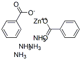 tetraamminezinc(2+) dibenzoate Structure