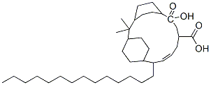 4,4'-[isopropylidenedicyclohexane-4,1-diyl] hydrogen 2-octadecenylsuccinate Structure