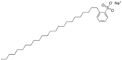 sodium tetracosylbenzenesulphonate Structure