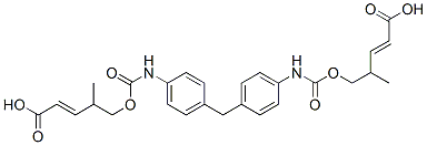 methylenebis[4,1-phenyleneiminocarbonyloxy(methyl-2,1-ethanediyl)] diacrylate|