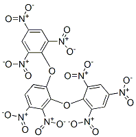 dinitro-1,2-bis(2,4,6-trinitrophenoxy)benzene ,94248-50-7,结构式