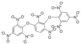 dinitro-1,3-bis(2,4,6-trinitrophenoxy)benzene 结构式