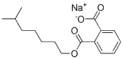sodium isooctyl phthalate 化学構造式