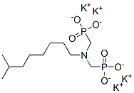 [(isononylimino)bis(methylene)]bisphosphonic acid, potassium salt Structure