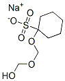 sodium 1-[(hydroxymethoxy)methoxy]cyclohexanesulphonate,94248-90-5,结构式