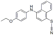 4-(p-Ethoxyanilino)-1-naphthyl thiocyanate|