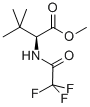 L-VALINE, 3-METHYL-N-(2,2,2-TRIFLUOROACETYL)-, METHYL ESTER Struktur