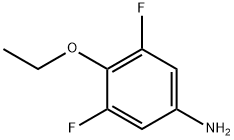 4-Ethoxy-3,5-difluoroaniline, Struktur