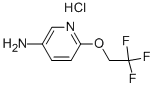 6-(2,2,2-TRIFLUORO-ETHOXY)-PYRIDIN-3-YLAMINE HYDROCHLORIDE Structure