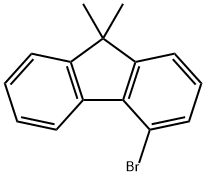 4-BroMo-9,9-diMethyl fluorene Struktur