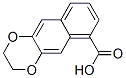 Naphtho[2,3-b]-1,4-dioxin-6-carboxylic  acid,  2,3-dihydro- Struktur